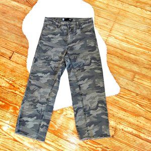 KUT From the Cloth High Rise Charlotte Crop Culotte in Camo